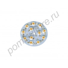 LED фитосборка круглая на 3-ваттных светодиодах общей мощностью 36Вт